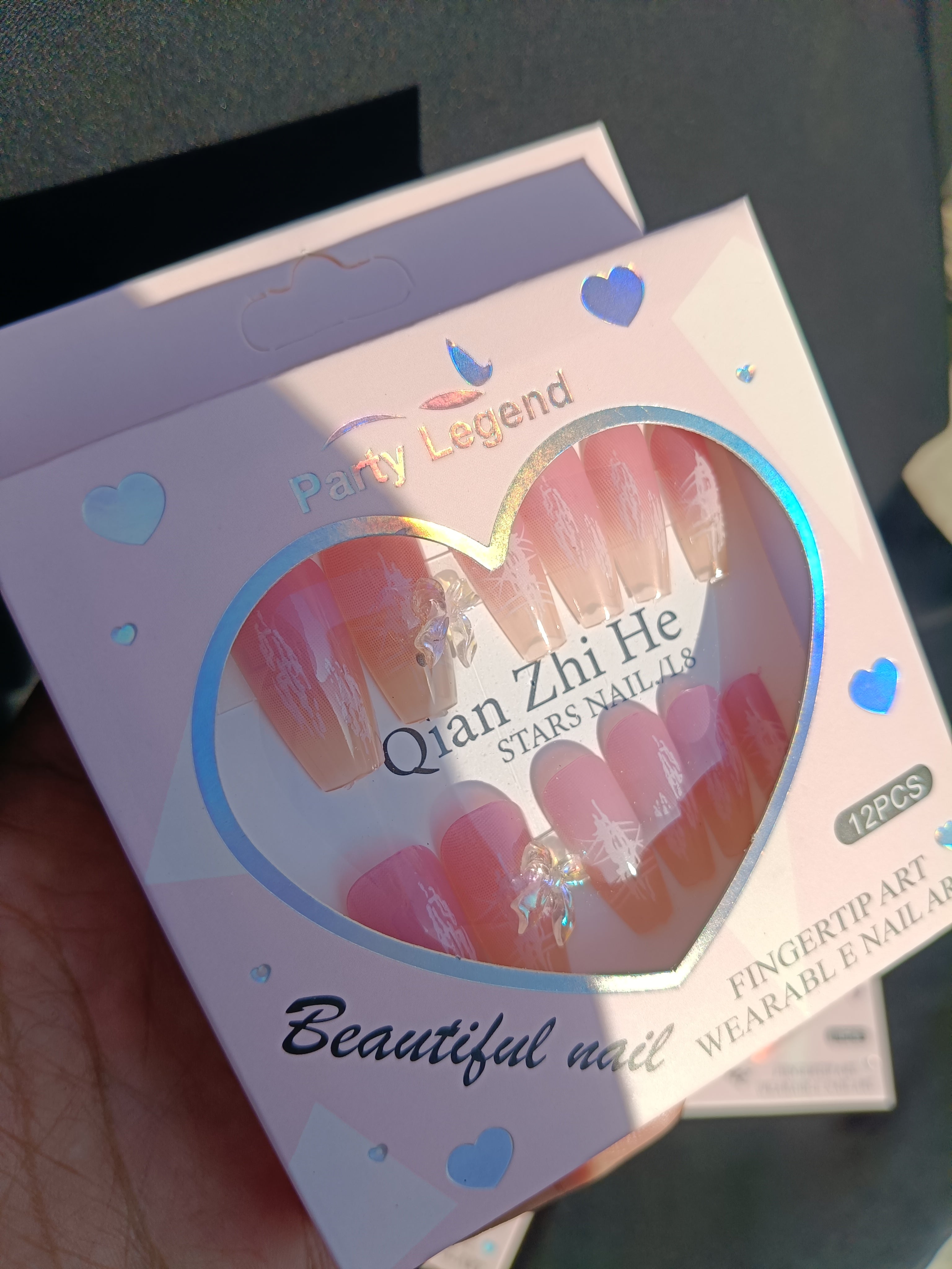 Nails Heart Box