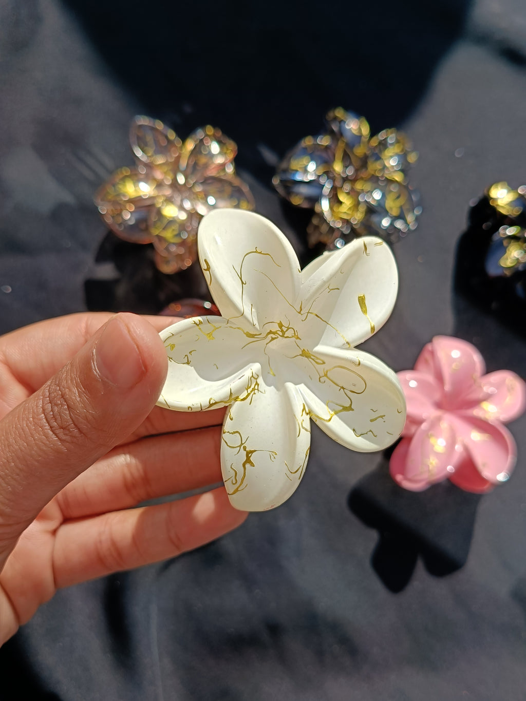 Flower Hair Clip
