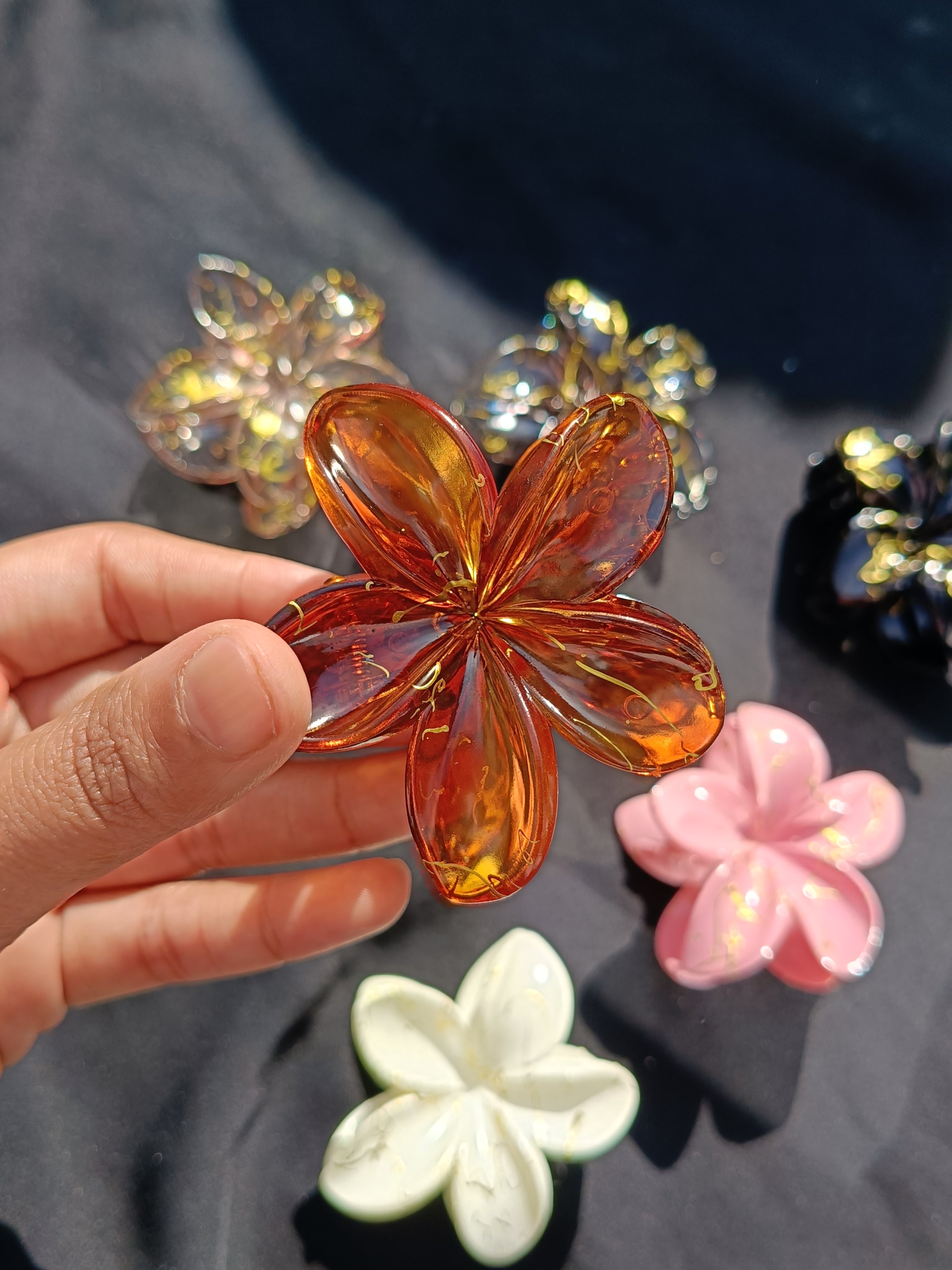 Flower Hair Clip