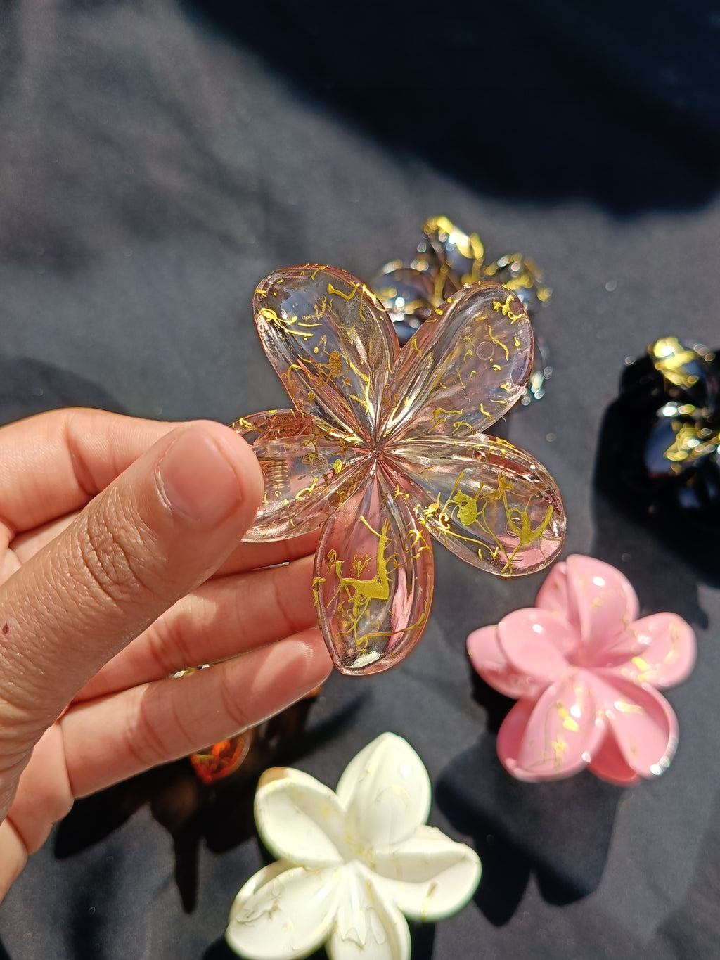 Flower Hair Clip