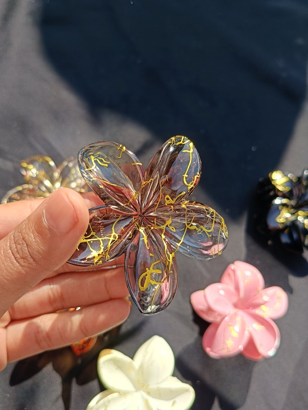 Flower Hair Clip
