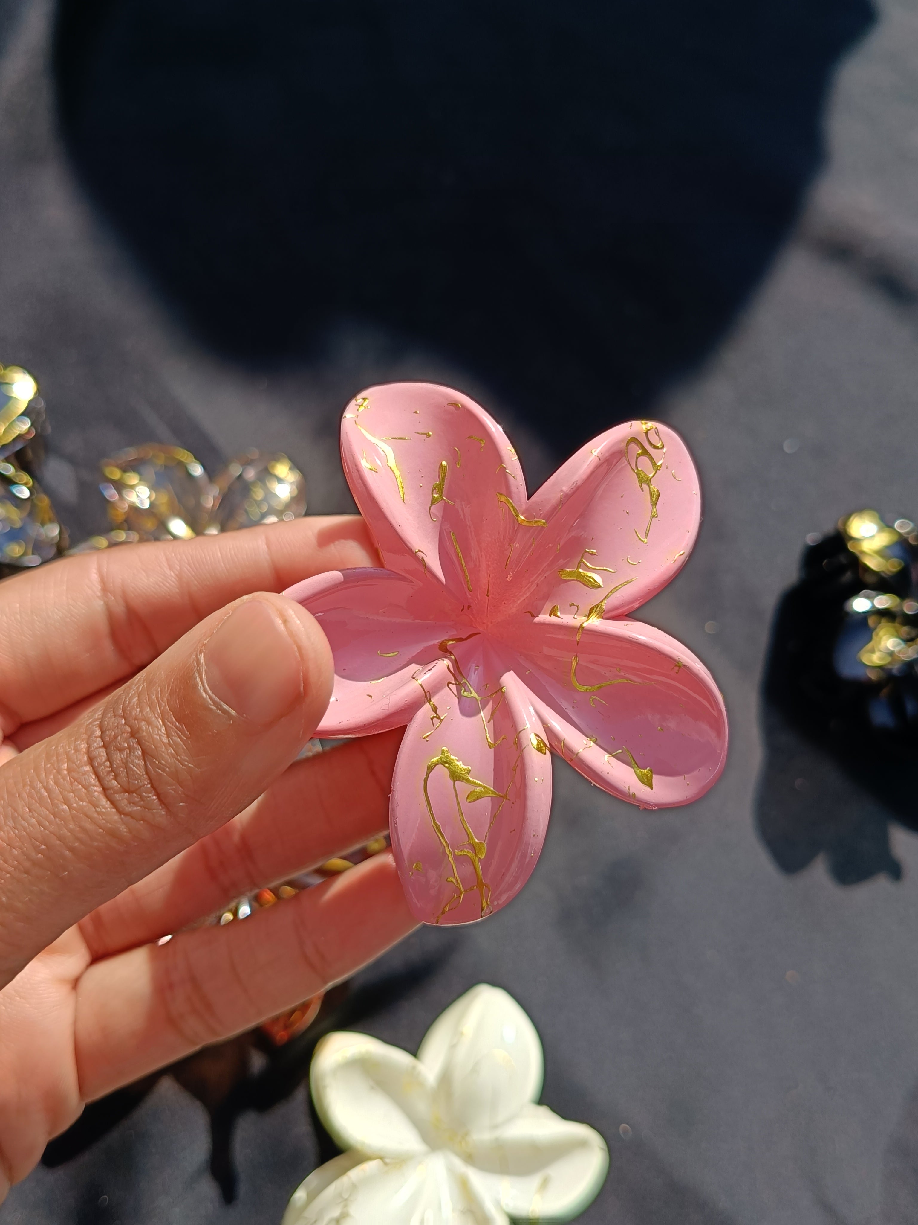 Flower Hair Clip