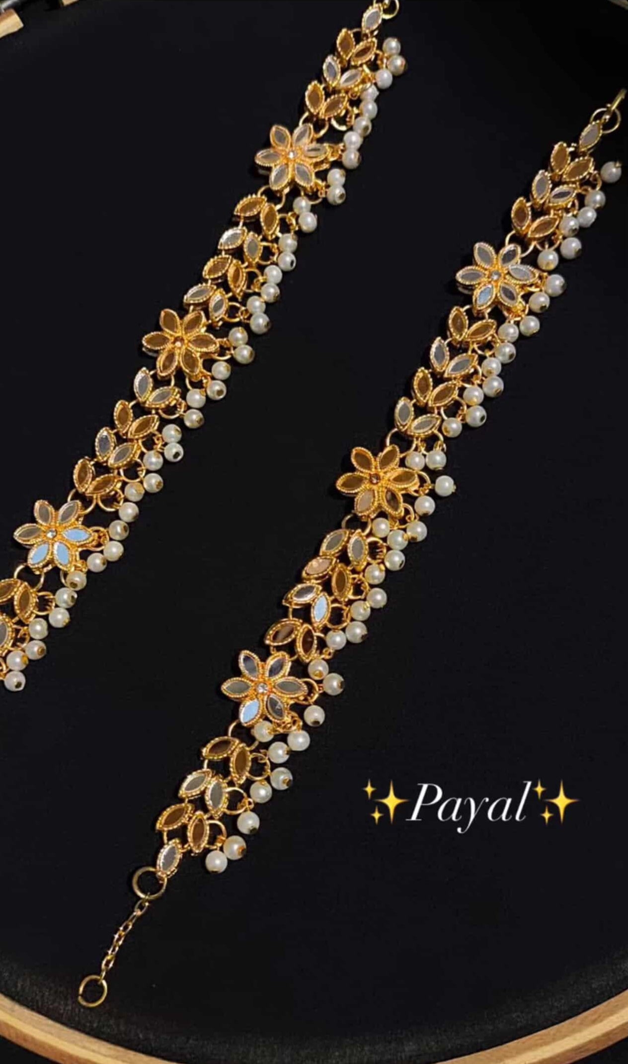 Kundan Style Payal