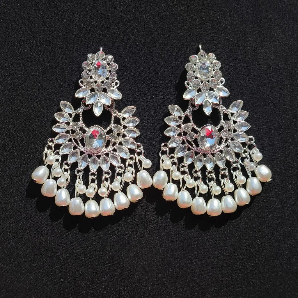 White Pearl Jhumka